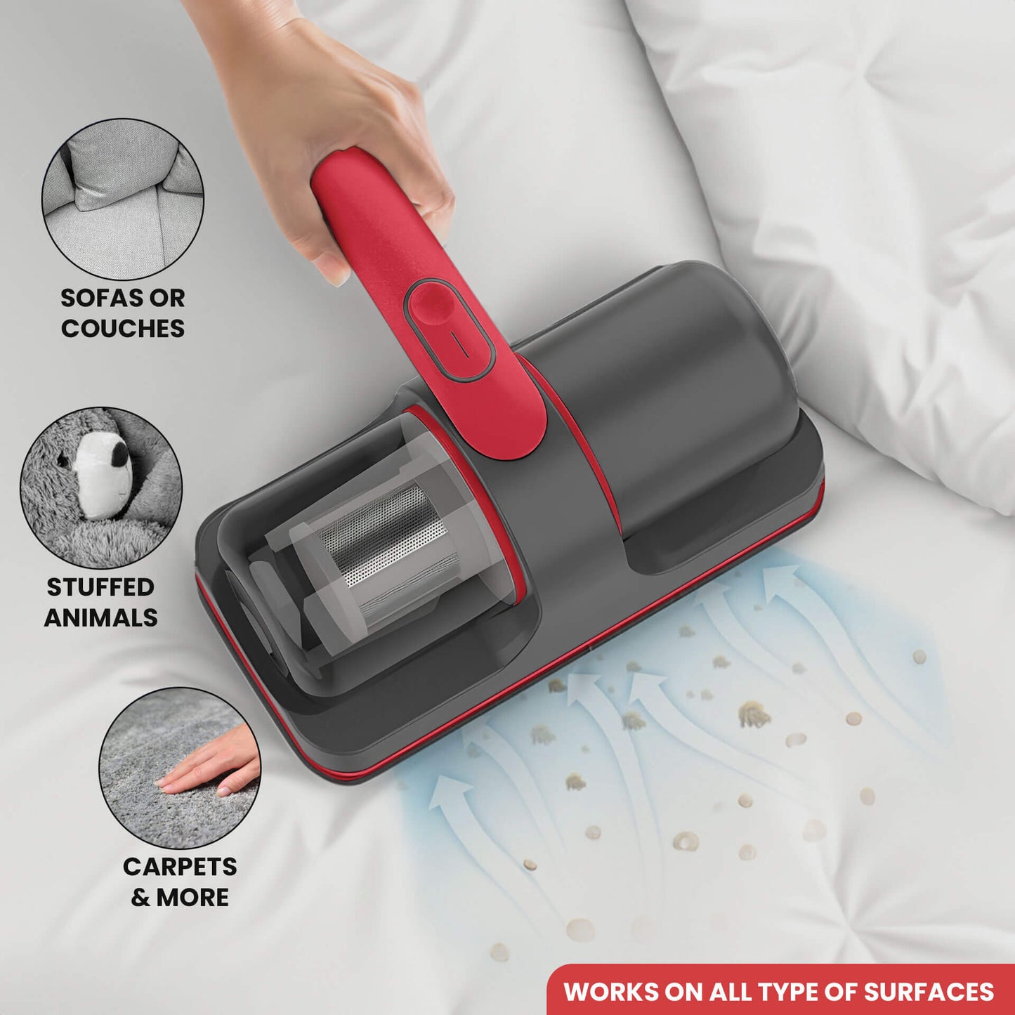 Sonovac™ Ultra Vacuum - Red